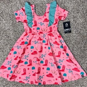 Rags to Raches Pink Dress western
